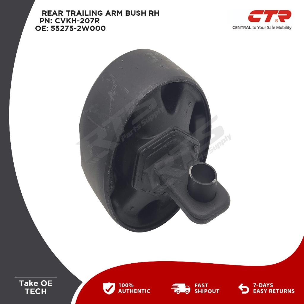 CTR CVKH-207R Rear Trailing Arm Bush Rh Hyundai Santa Fe / Grand Santa ...