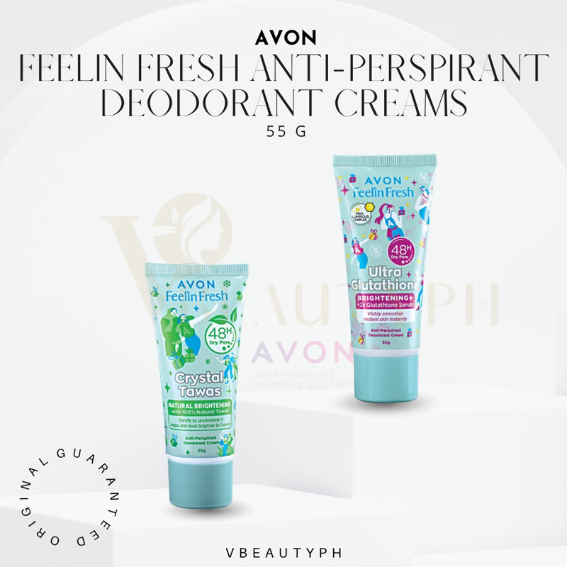 Avon Feelin Fresh Quelch Brightening Table Anti Perspirant Deodorant