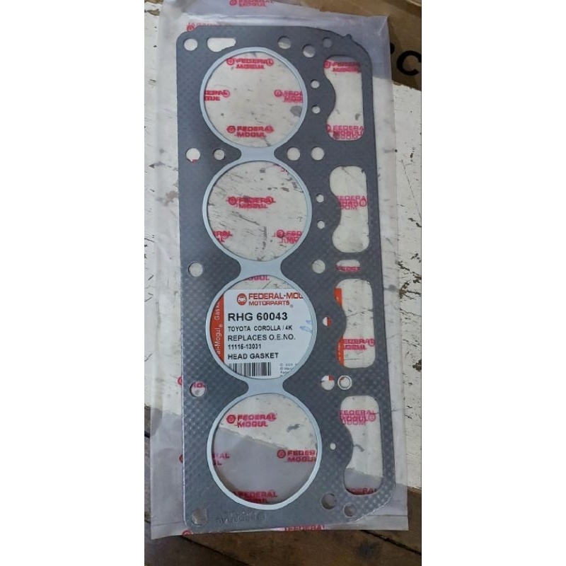 RHG60043 FEDERAL CYLINDER HEAD GASKET TOYOTA COROLLA, TAMARAW, TOYOTA