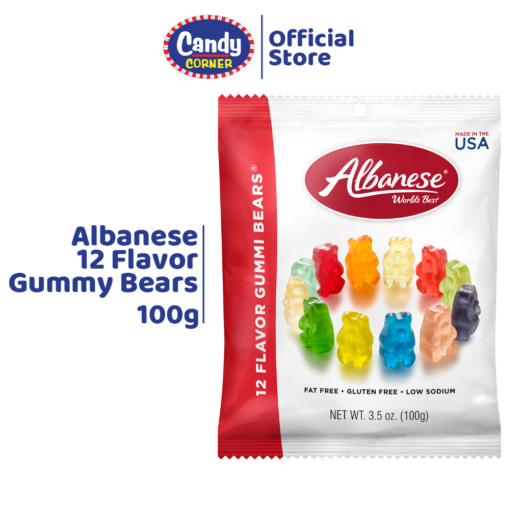 12 Flavors Gummy Bears 100g Shopee Philippines