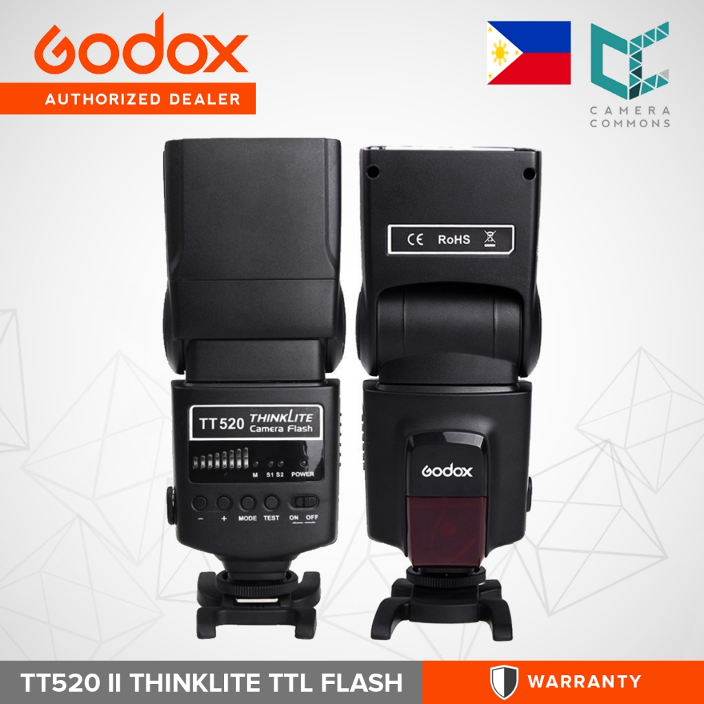Godox Thinklite Camera Flash TT520II with Buildin 433MHz Wireless