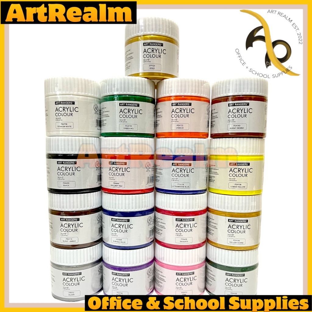 Art Ranger Acrylic Paint (100ml) Shopee Philippines