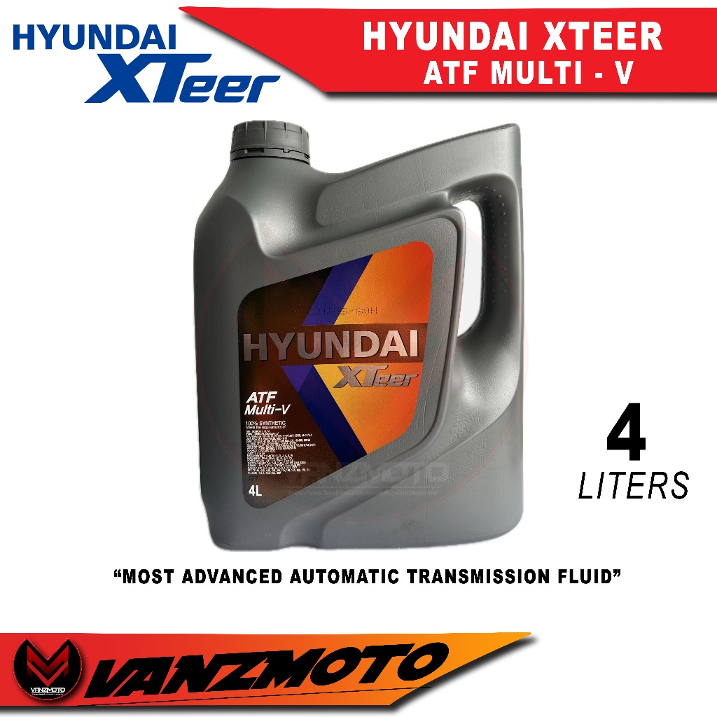 Hyundai Xteer Multi-V 100% Synthetic 4 Liter | Shopee Philippines