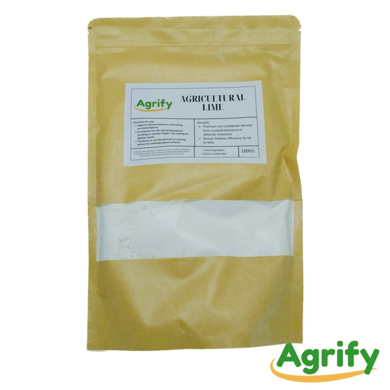 Agricultural Lime 1Kg Apog Calcium Carbonate Agrify | Shopee Philippines