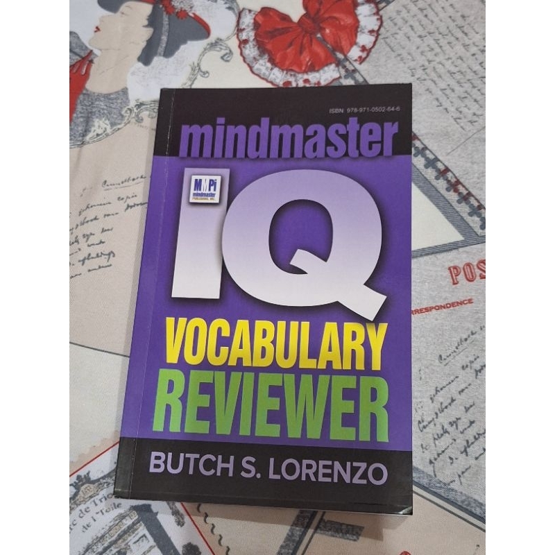 MINDMASTER IQ REVIEWER VOCABULARY, MATHEMATICS & GENERAL INFORMATION by ...