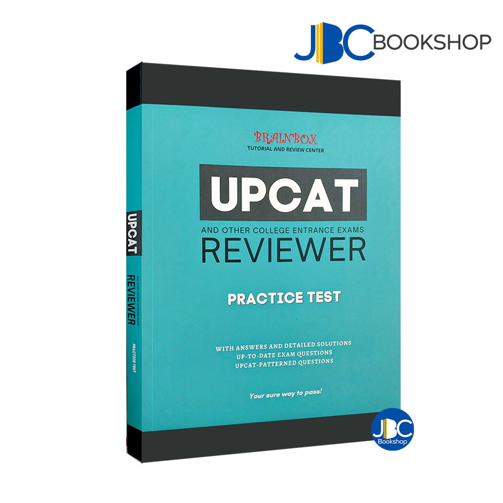 UPCAT Reviewer: Practice Test By Brainbox | Shopee Philippines