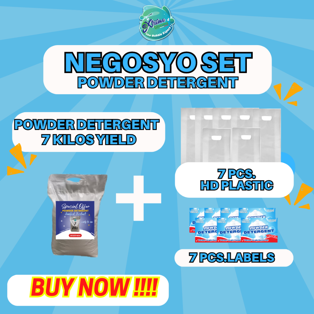 Detergent Powder Finished Products 7 Kilos Shopee Philippines