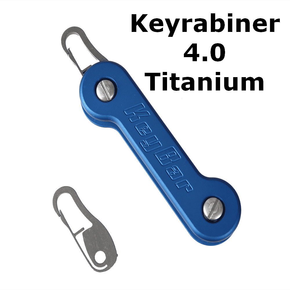 Keybar Keyrabiner 4.0 Insert (Made in USA) TItanium | Shopee Philippines