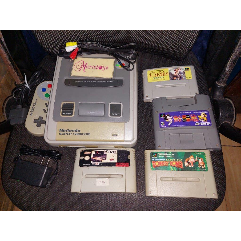 Super Family Computer Complete BUNDLE 3 (Japan, Tested, Complete ...