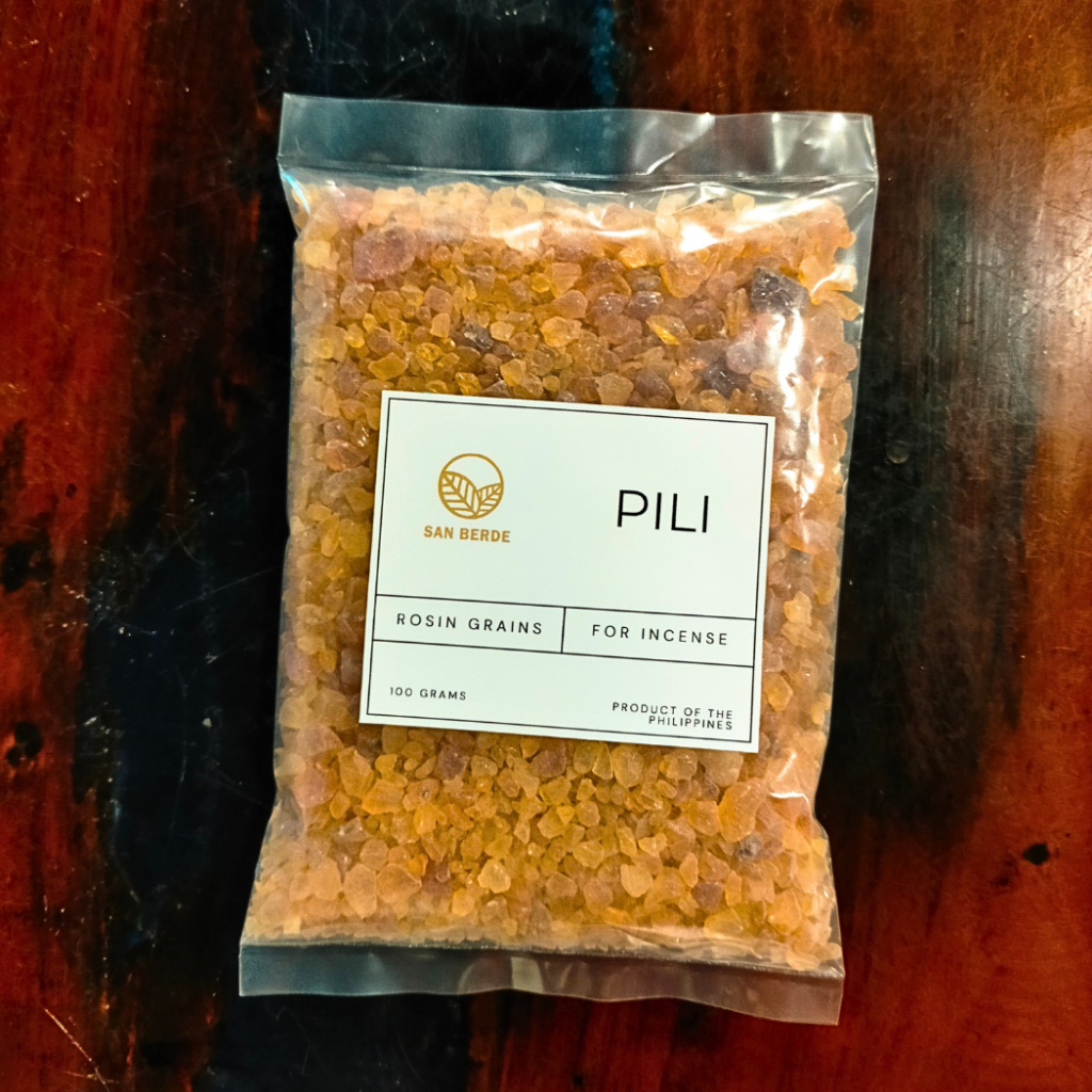 Insenso Semi-durog Pili Rosin Grains Incense 100 grams | Shopee Philippines