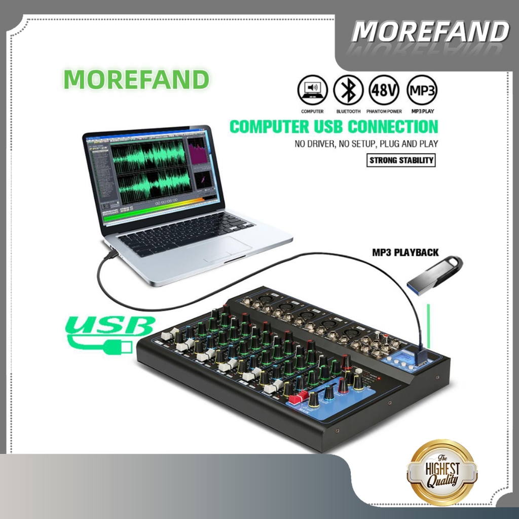 F7/F4 Channel MixerUSB Professional Mixer Console Shopee Philippines
