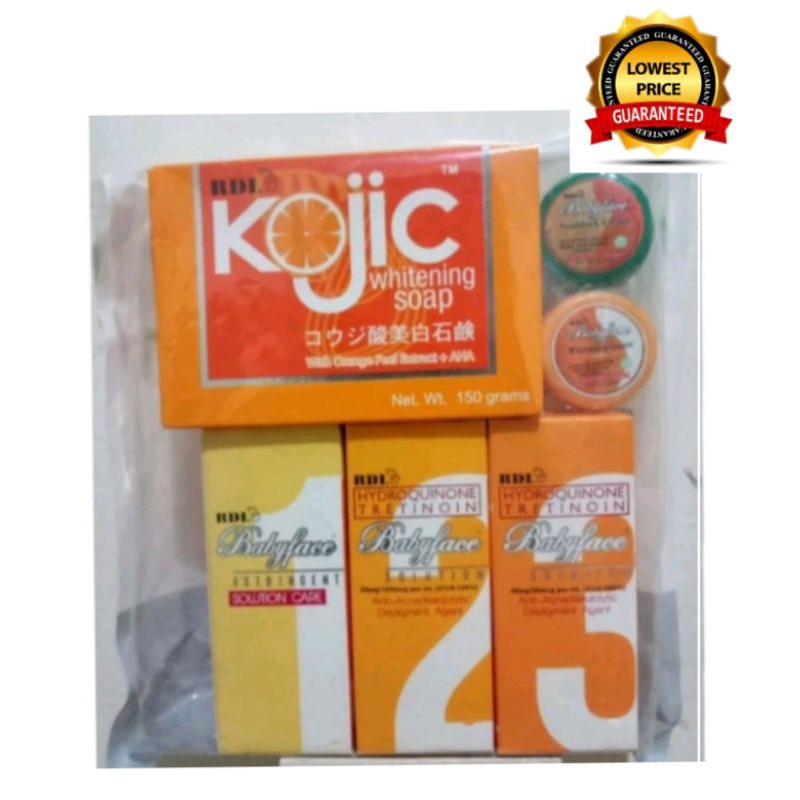 RDL Starter Pack (6 in 1) Save up to 30pesos For Glass Skin W/O POUCH ...