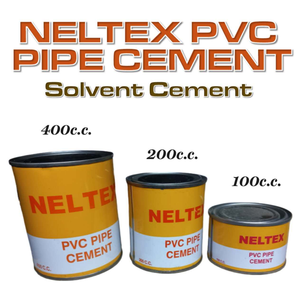Neltex Solvent Cement / PVC Pipe Cement (per can) Shopee Philippines