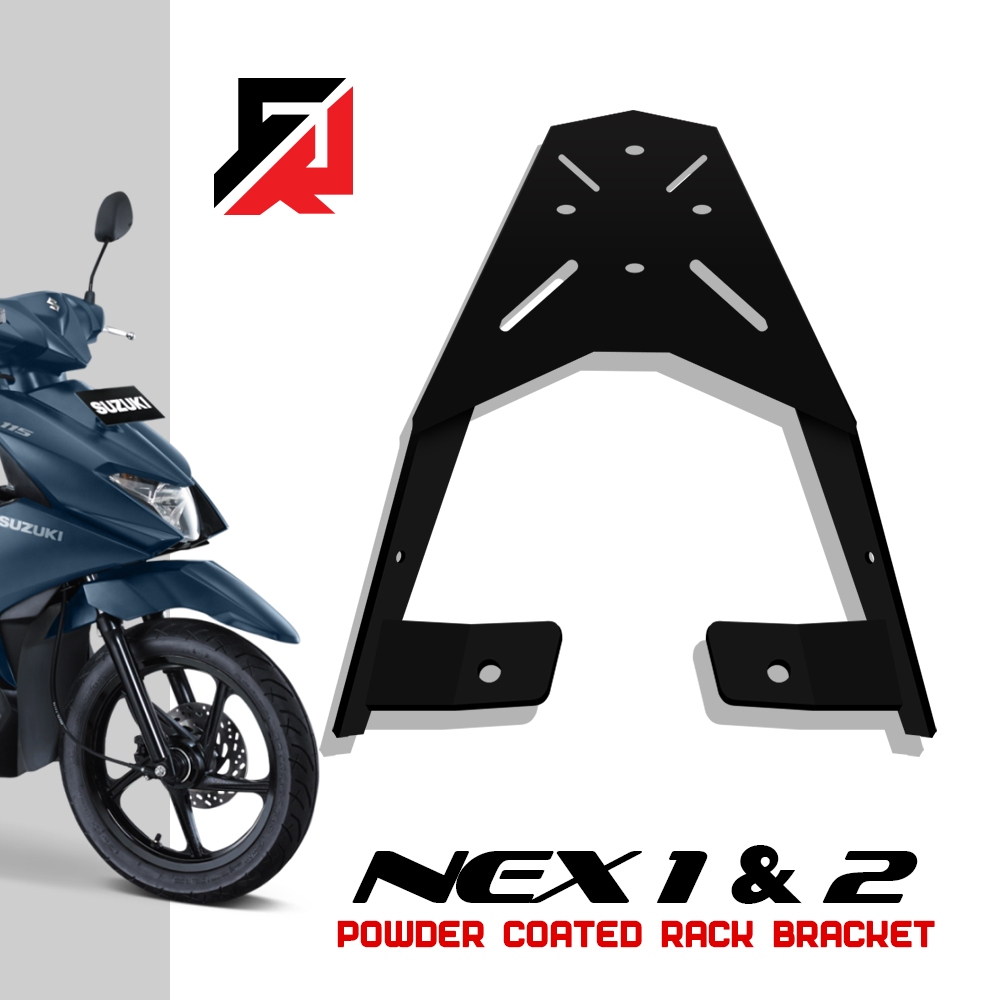 SUZUKI NEX 1&2 TOP BOX BRACKET / POWDER COATED / NEX 1&2 ACCESSORIES ...
