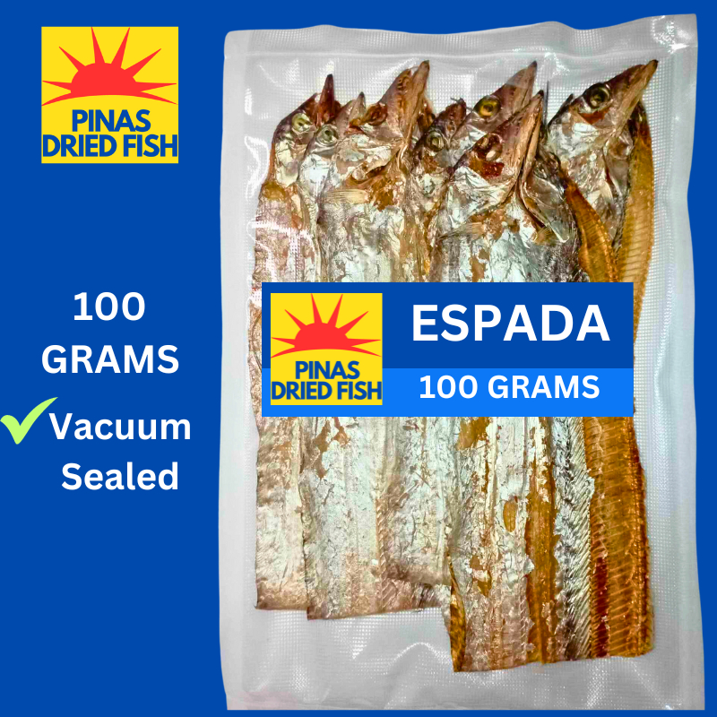 Dried Fish Espada Swordfish Unsalted 100g Shopee Philippines