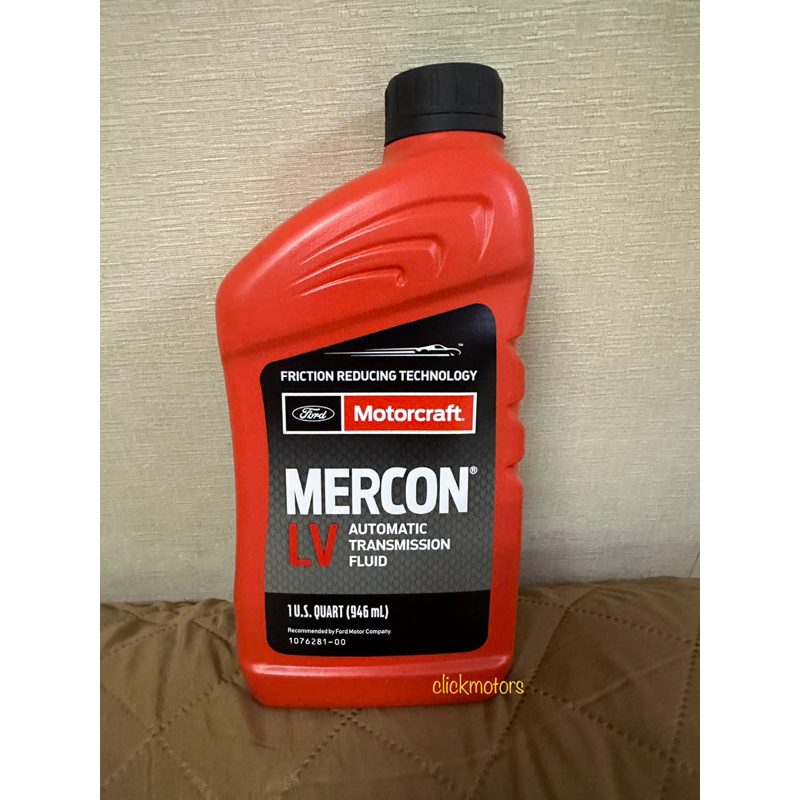 Ford Motorcraft Mercon LV (for EVEREST, RANGER, WILDTRUCK) | Shopee ...