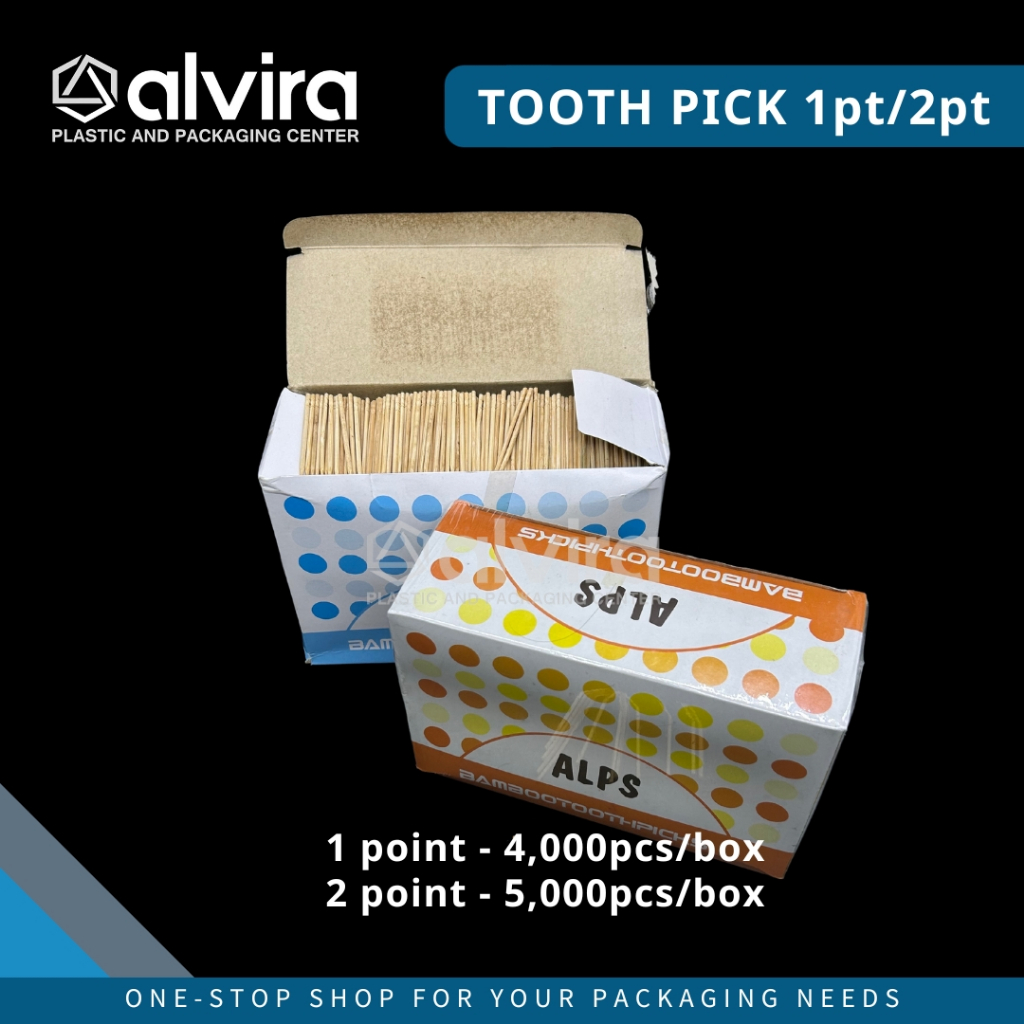Toothpick 1point(4,000pcs) and 2point(5,000) pcs | Shopee Philippines