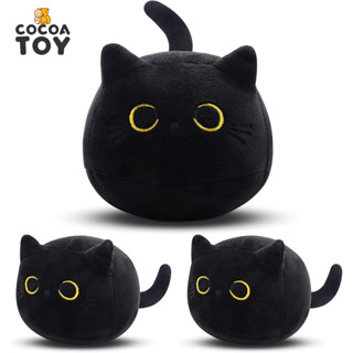 Plush black clearance cat stuffed animal