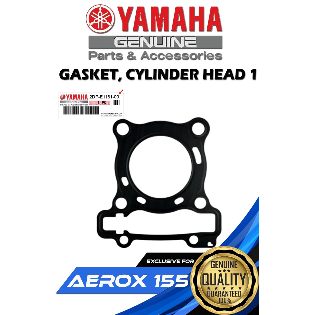 GASKET, CYLINDER HEAD AEROX 155 ( 2DPE11810000 ) Shopee Philippines