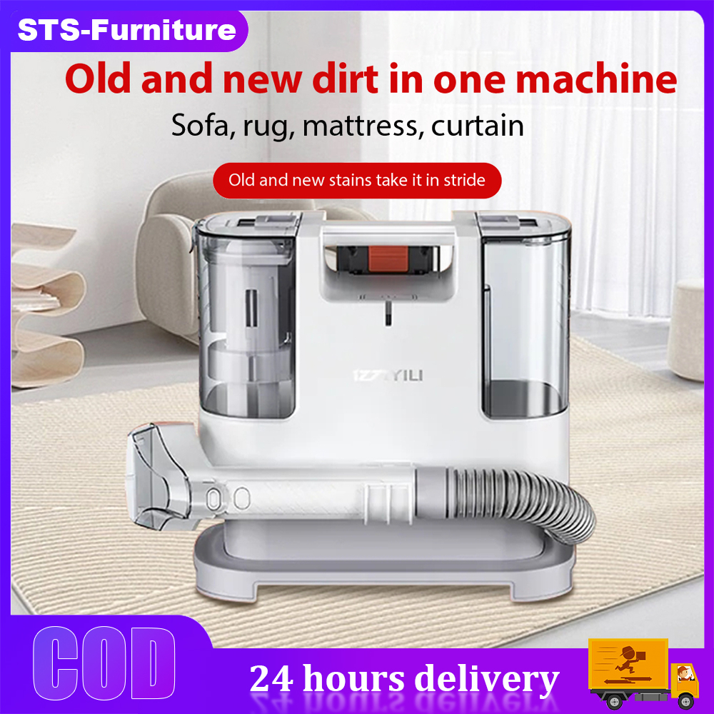 Household Fabric Vacuum Cleaner for Sofa Carpet Curtain Spray Suction