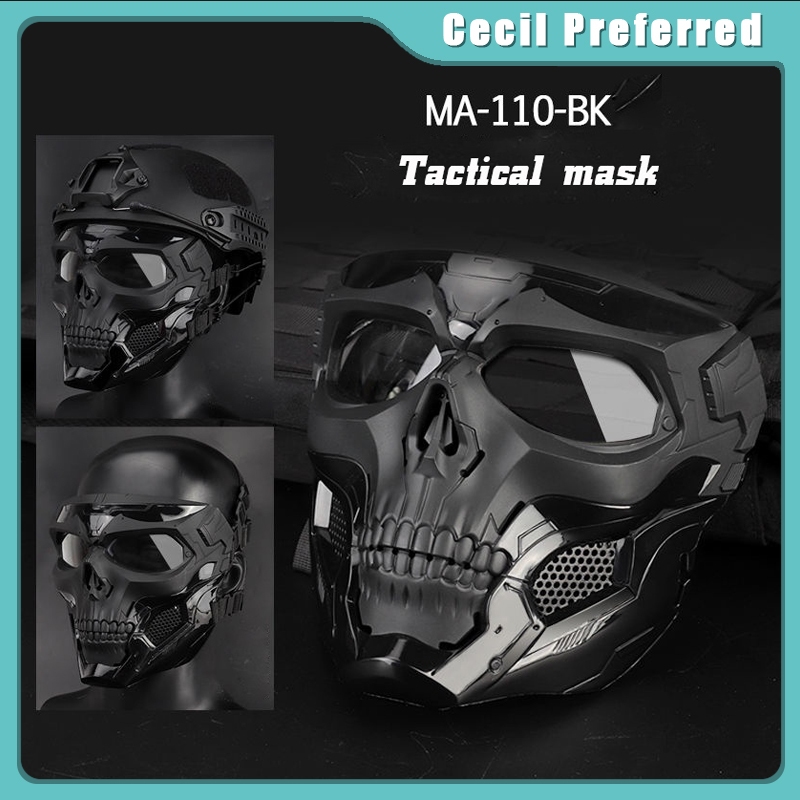 Outdoor Antifog Airsoft Mask Protective Gear Full Face Mask Helmet