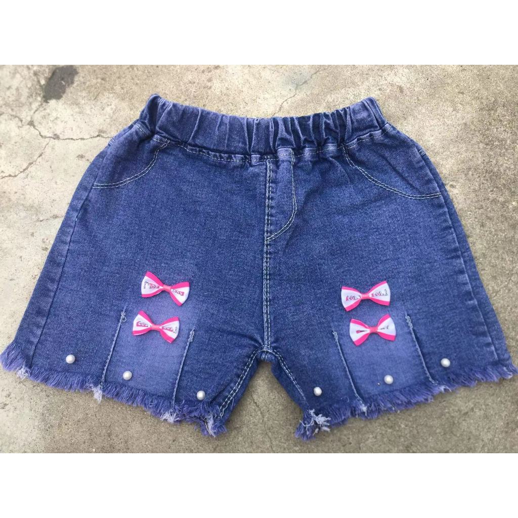 Wholesale Plain Summer Casual Kids Denim Shorts Fashion Baby Girls Hot Shorts  Pants - China Clothing and Pants price