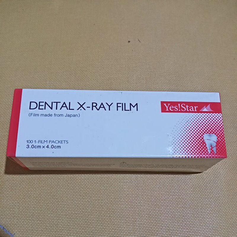 Dental XRay Film Yes Star XRay Made from Japan 100 1 film Shopee Philippines