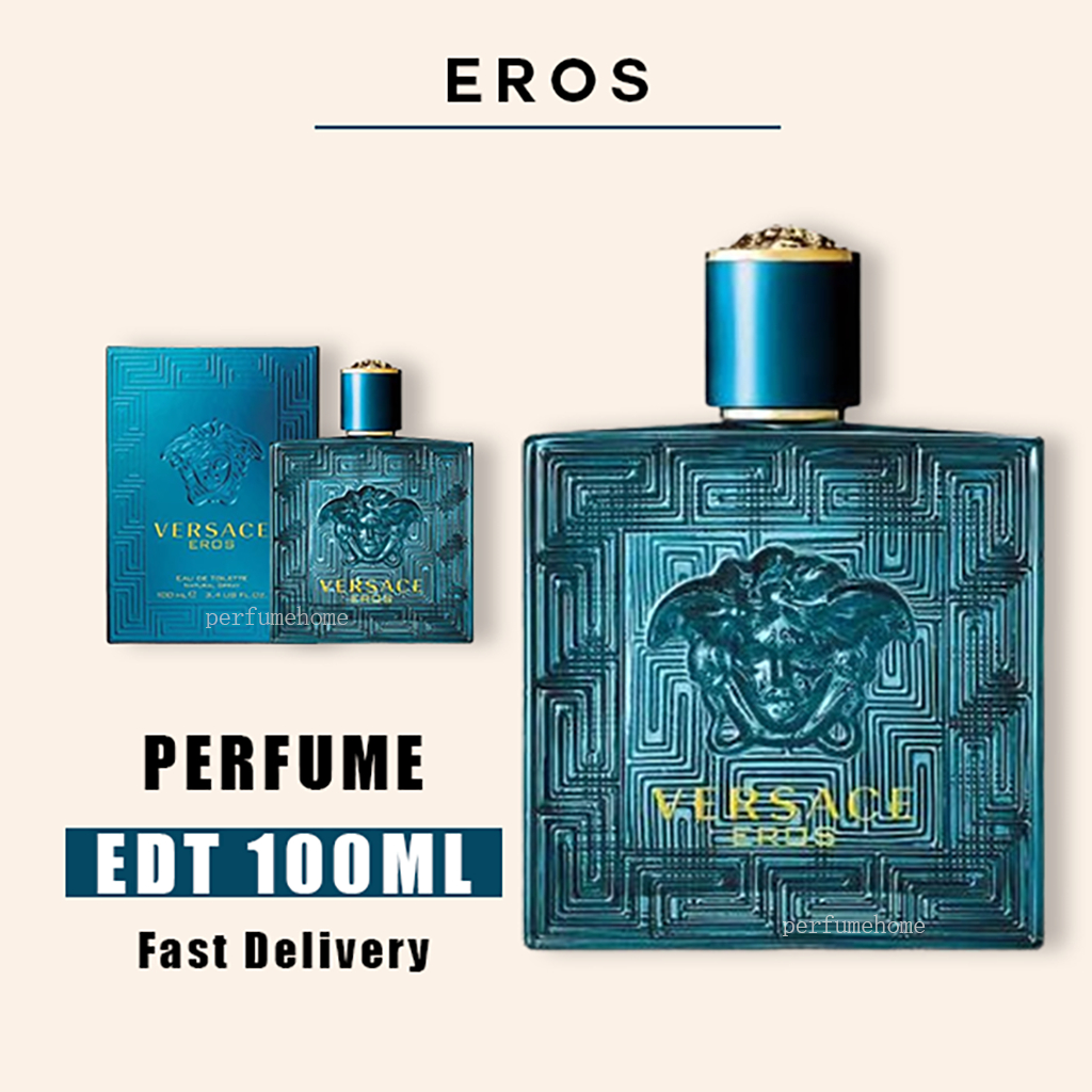 Versace Eros Oil Based Perfume 100ML/Bottle Eau De Toilette For Men