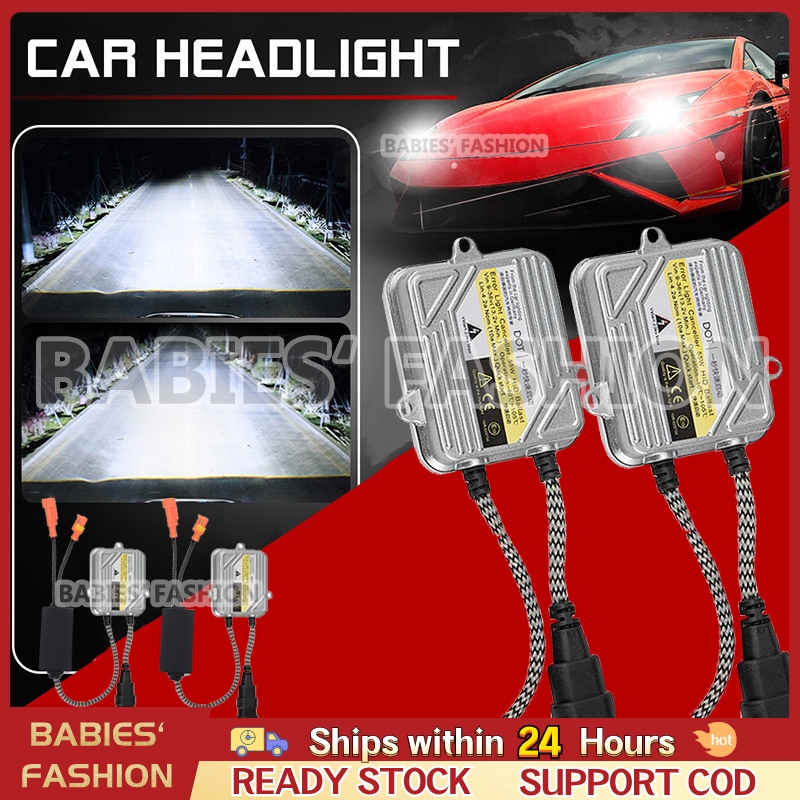 2 Pieces 12V 55W UltraSlim HID Xenon Digital Replacement Ballast For