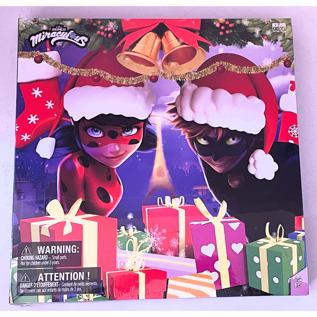 Miraculous Tales of Ladybug and Cat Noir Advent Calendar Shopee
