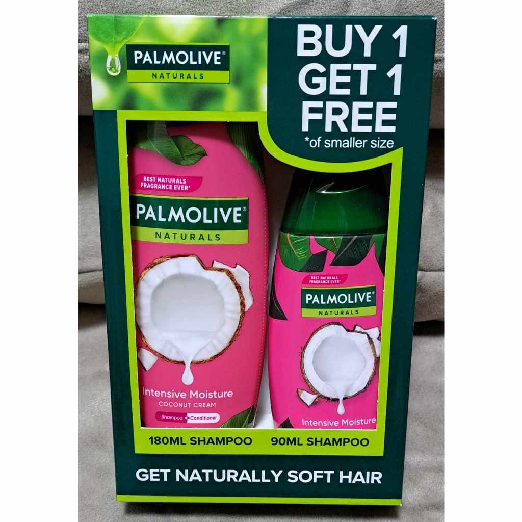 Palmolive Intensive Moisture Shampoo And Conditioner 180ml And 90ml Buy 1 Get 1 Free Of Smaller 5632