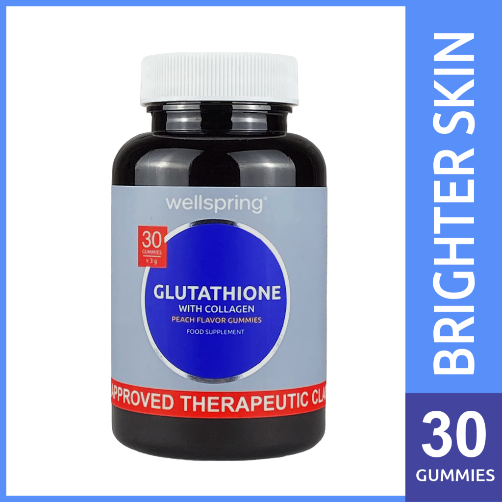 Wellspring Glutathione with Beauty Collagen Gummies for Glowing Skin