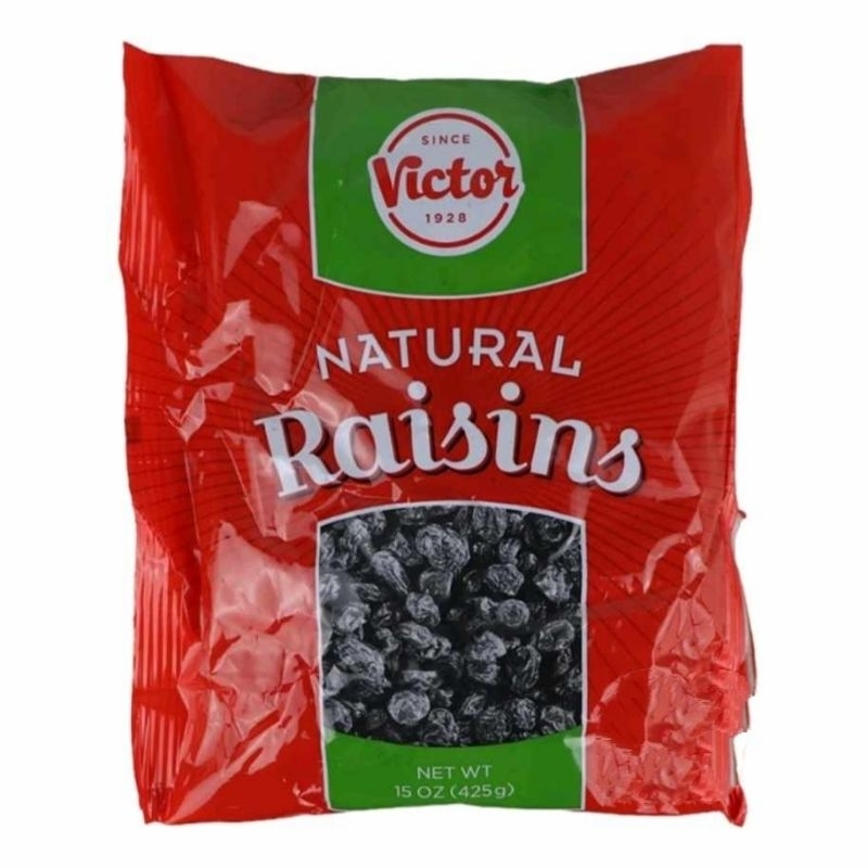 USA Victor brand Natural Raisins California Grown 425 grams | Shopee ...