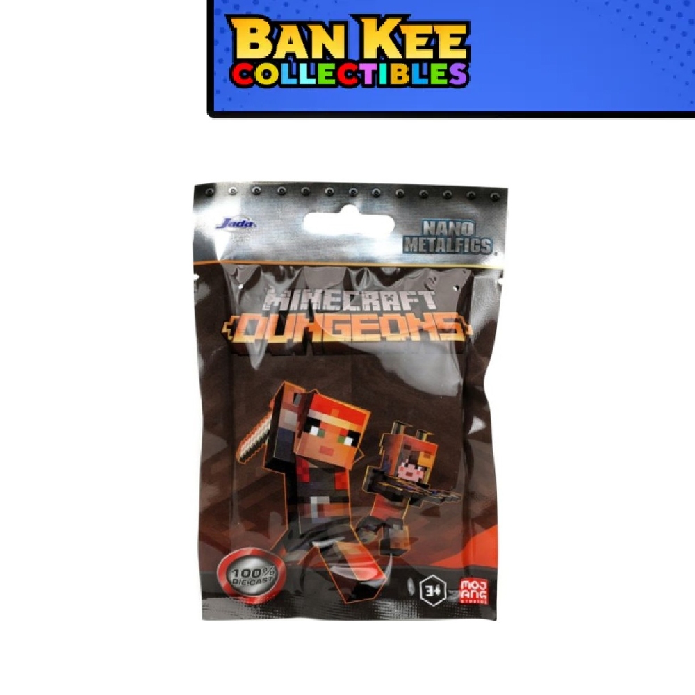 Jada Toys - Minecraft Dungeons Nano Metalfigs Blind Bag | Shopee ...