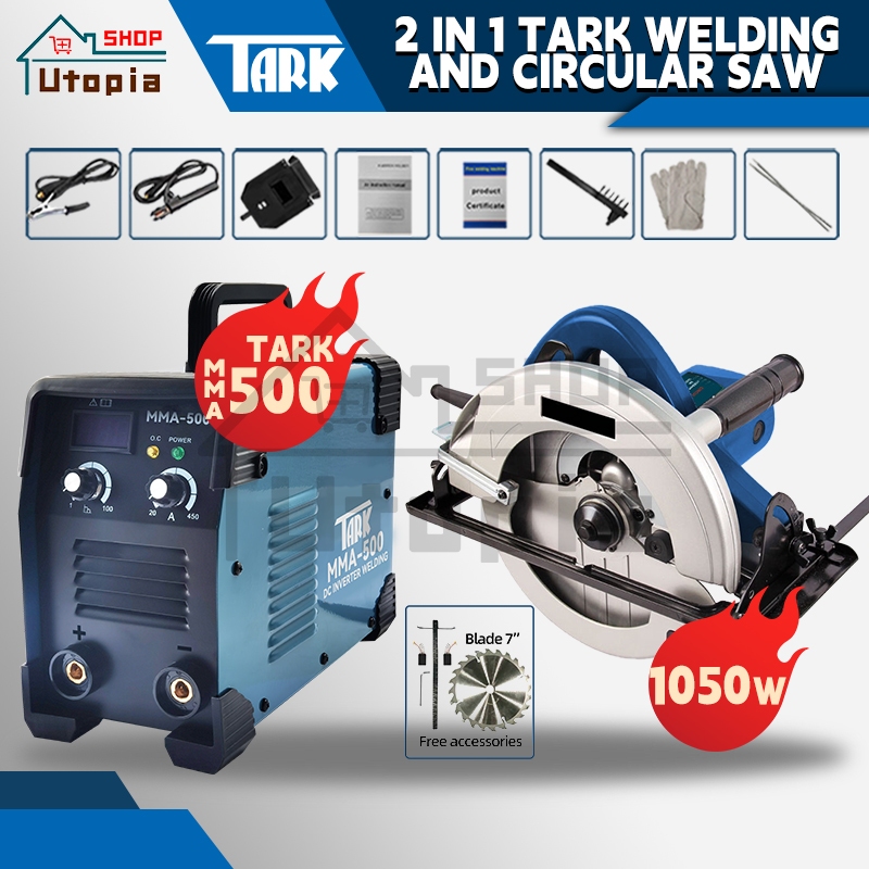 New MMA500 Portable IGBT Inverter Welding Machine + Electric Circular