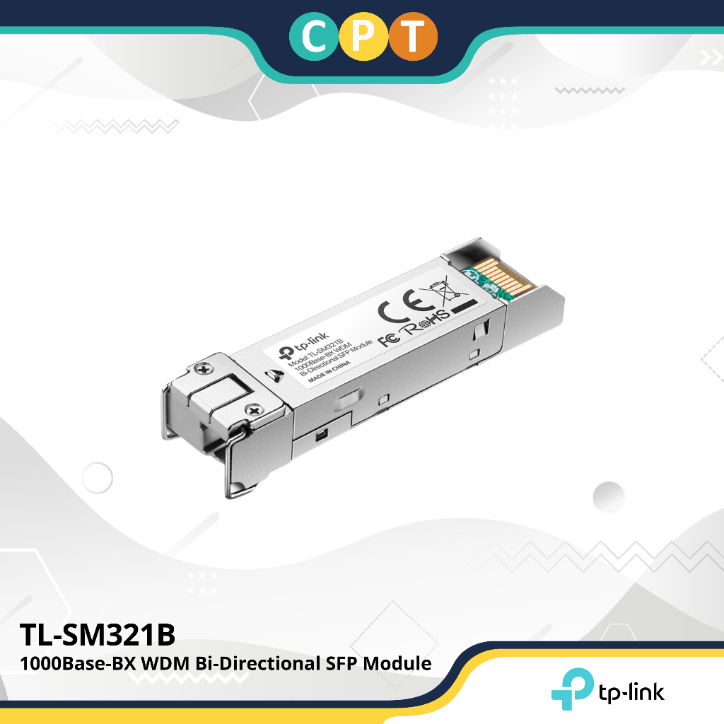 Tp Link Tl Sm B Base Bx Wdm Bi Directional Sfp Module Shopee