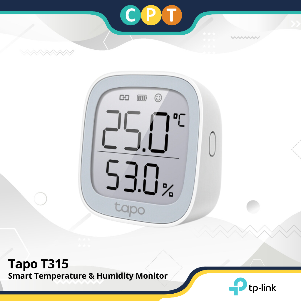 [NEW ARRIVAL] TP-Link Tapo T315 Smart Temperature & Humidity Monitor ...