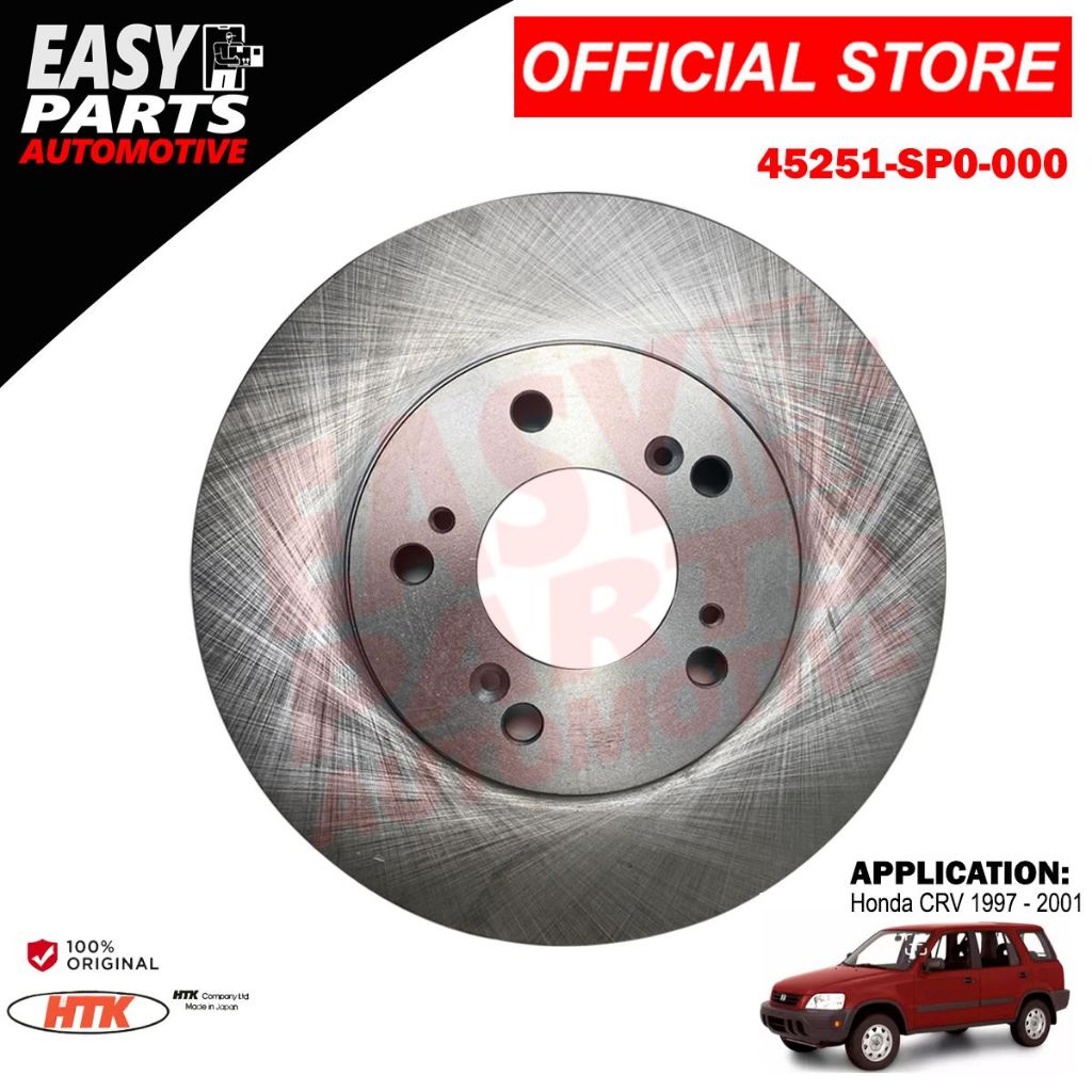 HTK Rotor Disc Honda CR-V Gen1 1997-2001 Front | Shopee Philippines