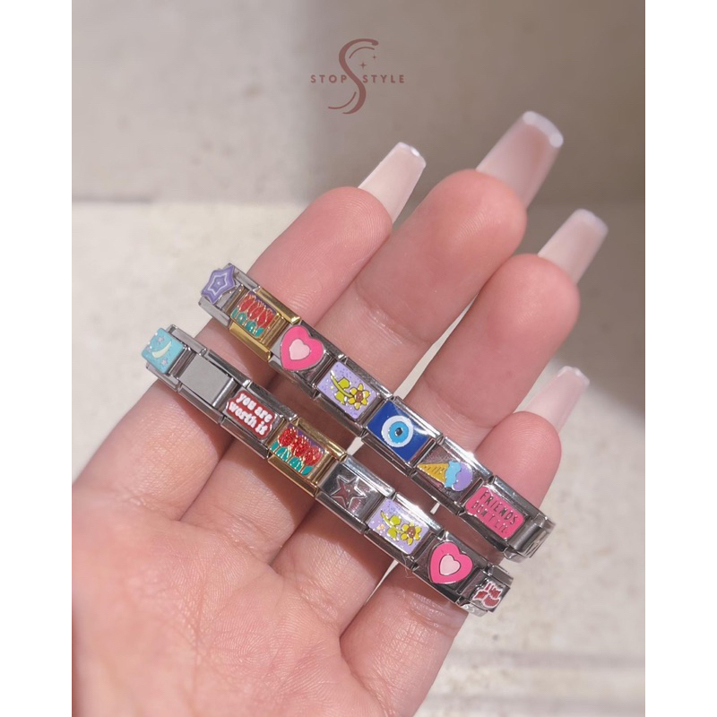 Premium Italian Charm Bracelets by Stop and Style Shopee Philippines