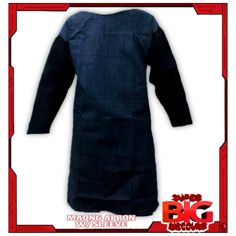 Welding Apron Maong With Sleeves Welding Denim Jacket Protective Work