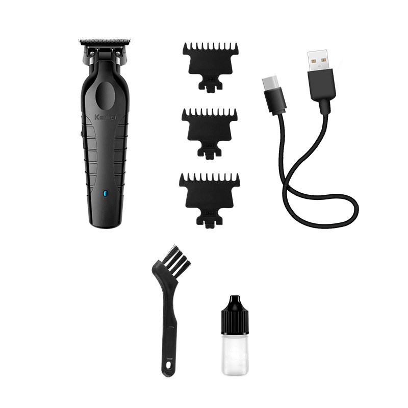 Kemei Km-2296 Hair Clipper Oil Head Clipper Hair Carving Bald Head 