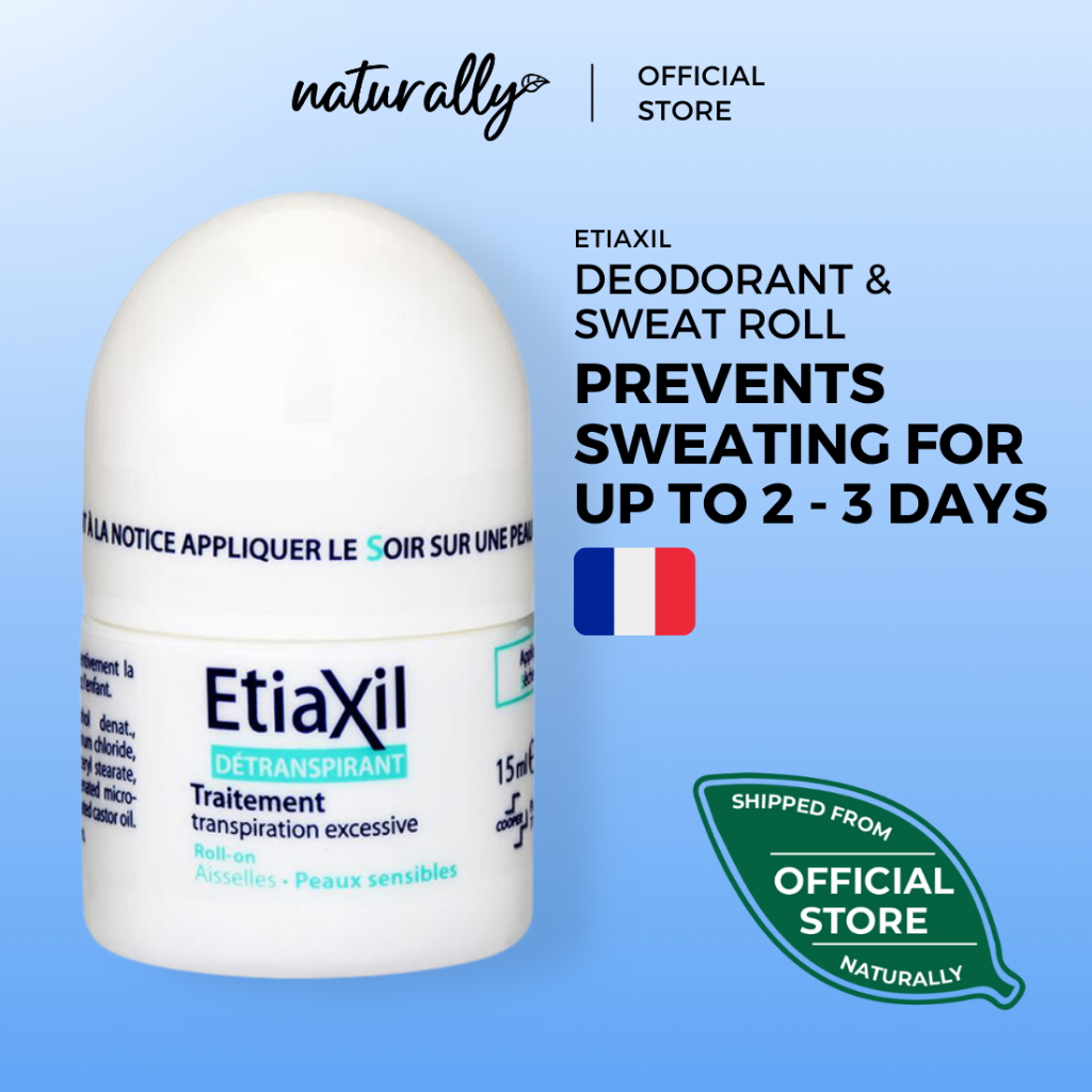 Deodorant roller Etiaxil For Armpits 15ml Whitening Underarm prevent