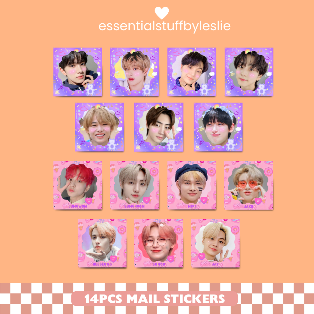 14pcs EN Mail Stickers | Shopee Philippines