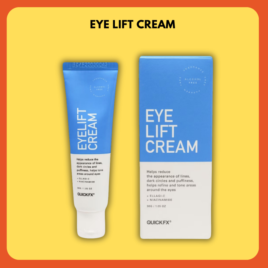 Quickfx Eyelift Cream 30g With Niacinamide Eyebags Dark Circles Fine Lines Puffiness 1087