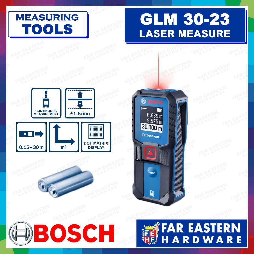 Bosch glm 30 laser deals distance measurer