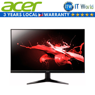 Acer 27” Full HD Monitor, 1920 x 1080, 75Hz Refresh Rate with AMD Radeon  FreeSync, KA272 Bi 