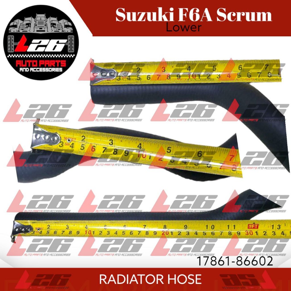 Suzuki F6A Scrum Radiator Hose Lower Long 17861-86602 | Shopee Philippines