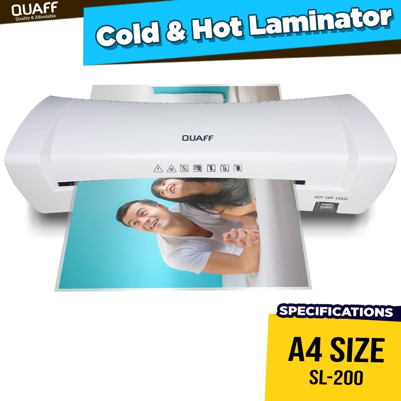 PROMO QUAFF MINI A4 Laminating machine (max laminate 125mic) SL200