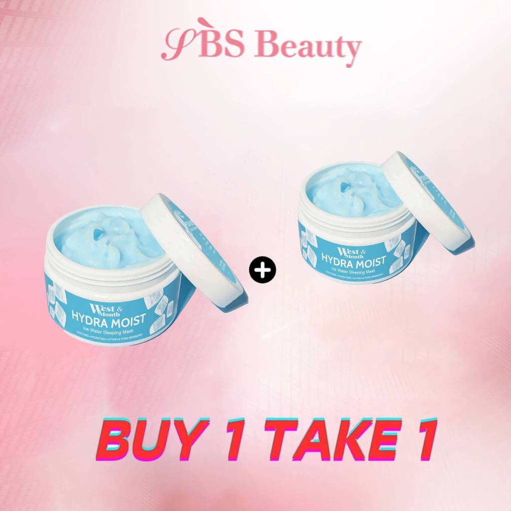 [BUY 1 TAKE 1] West&Month Beauty Hydra Moist Ice Water Sleeping Mask