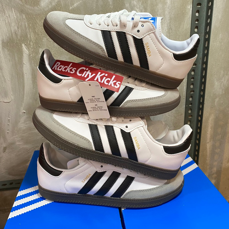 Samba OG White Black Gum by Racks City Kicks Shopee Philippines